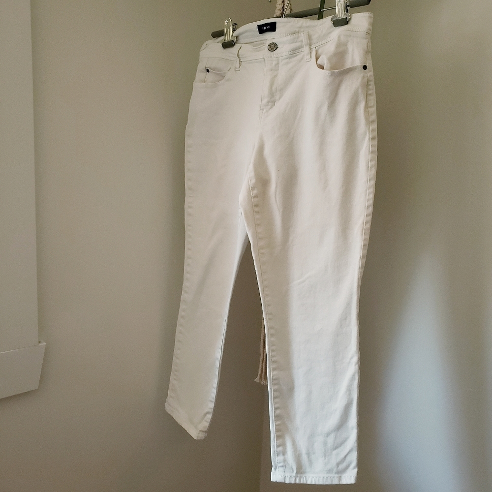 Reitmans white ankle jeans petite size 30P